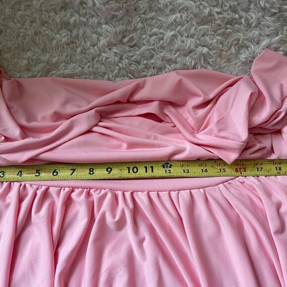 Pink Barbie Elegant Maternity/plus SZ light weight low stretch Size 2XL - Picture 16 of 16